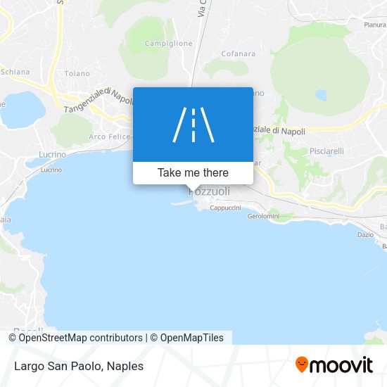 Largo San Paolo map