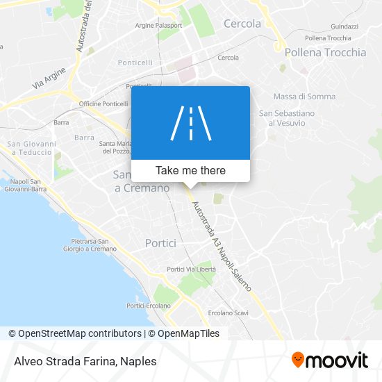 Alveo Strada Farina map