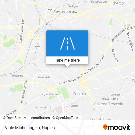 Viale Michelangelo map