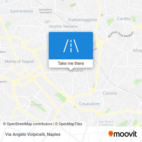 Via Angelo Volpicelli map
