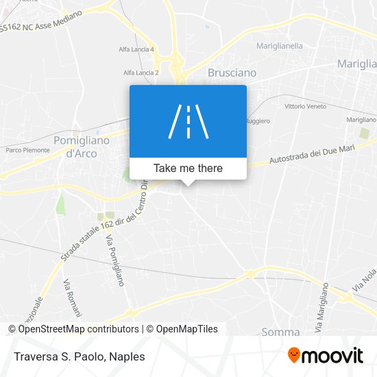 Traversa S. Paolo map