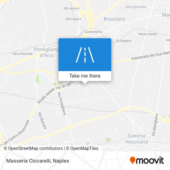 Masseria Ciccarelli map