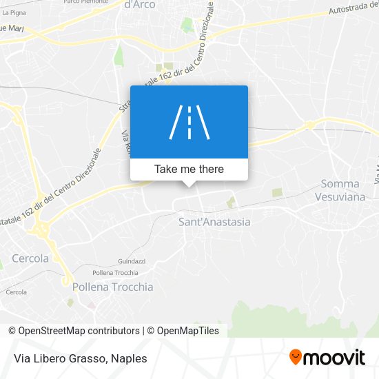 Via Libero Grasso map
