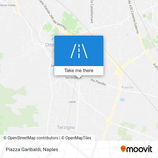 Piazza Garibaldi map