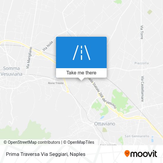 Prima Traversa Via Seggiari map
