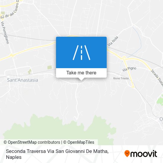 Seconda Traversa Via San Giovanni De Matha map