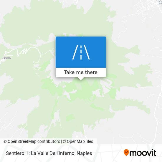 Sentiero 1: La Valle Dell'Inferno map