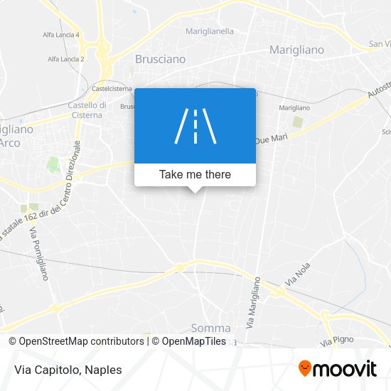 Via Capitolo map