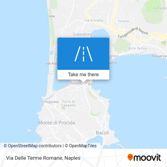 Via Delle Terme Romane map