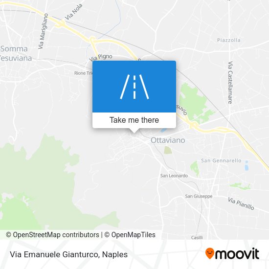 Via Emanuele Gianturco map