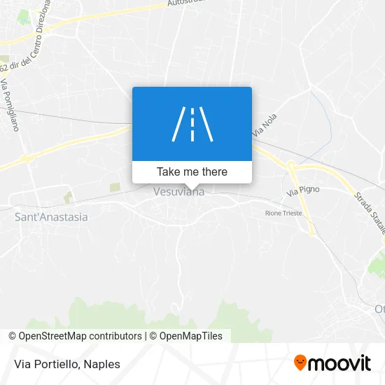 Via Portiello map