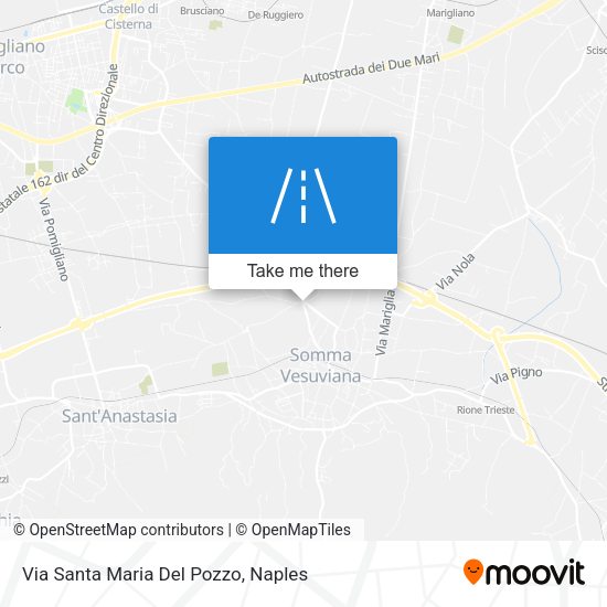 Via Santa Maria Del Pozzo map