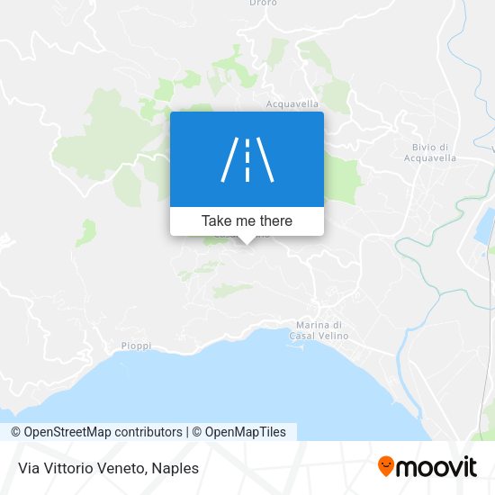 Via Vittorio Veneto map