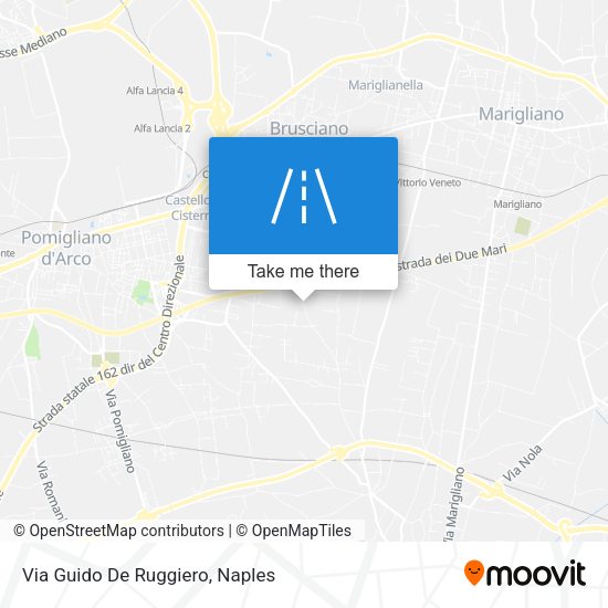 Via Guido De Ruggiero map
