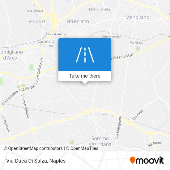 Via Duca Di Salza map
