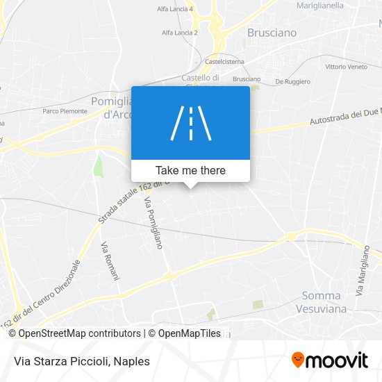 Via Starza Piccioli map