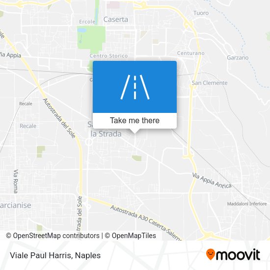 Viale Paul Harris map