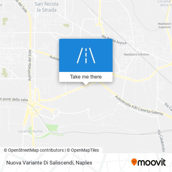 Nuova Variante Di Saliscendi map