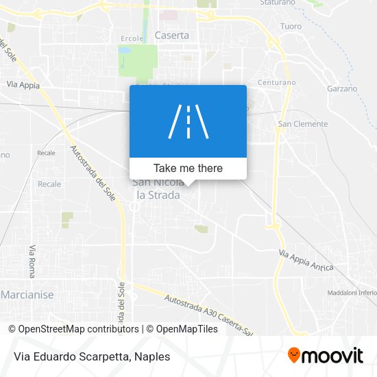 Via Eduardo Scarpetta map