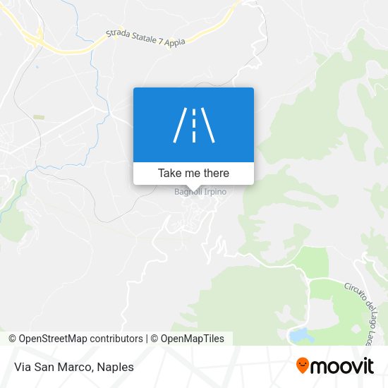 Via San Marco map
