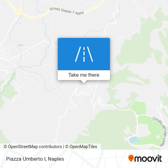 Piazza Umberto I map