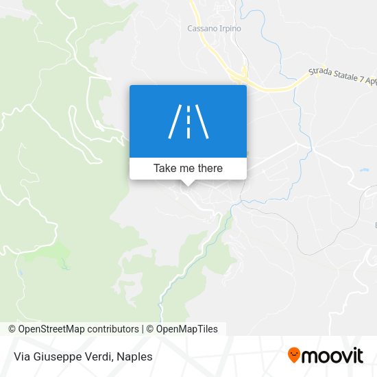 Via Giuseppe Verdi map