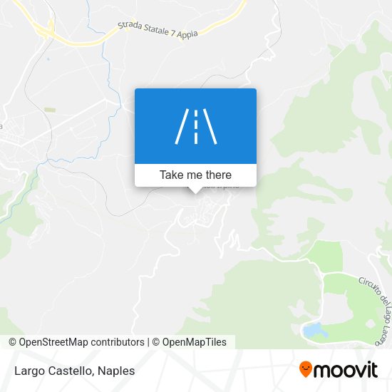 Largo Castello map
