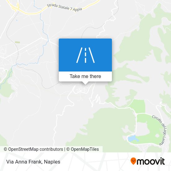 Via Anna Frank map