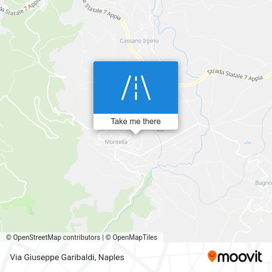 Via Giuseppe Garibaldi map
