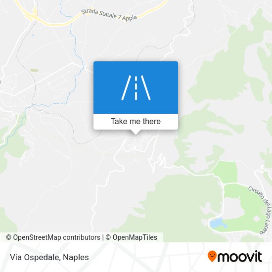 Via Ospedale map