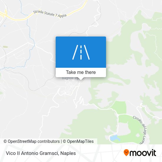 Vico II Antonio Gramsci map