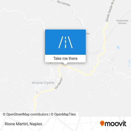 Rione Martiri map