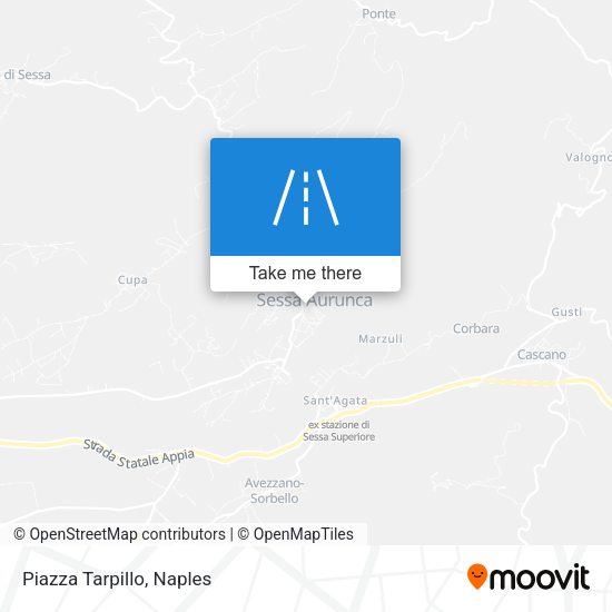 Piazza Tarpillo map