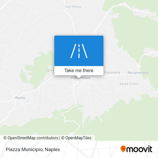 Piazza Municipio map