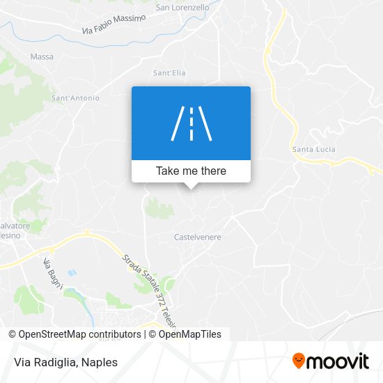 Via Radiglia map