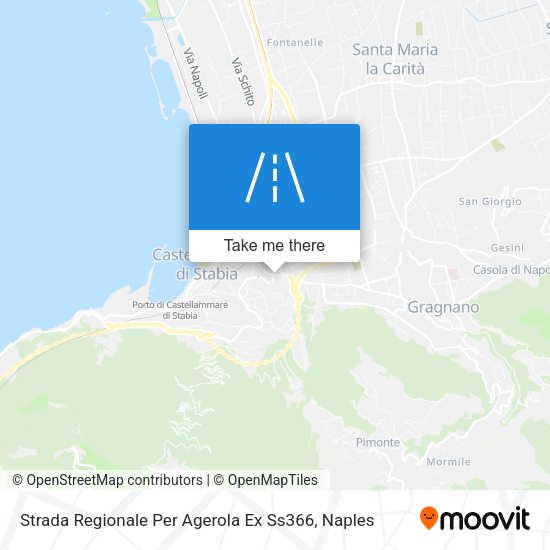 Strada Regionale Per Agerola Ex Ss366 map