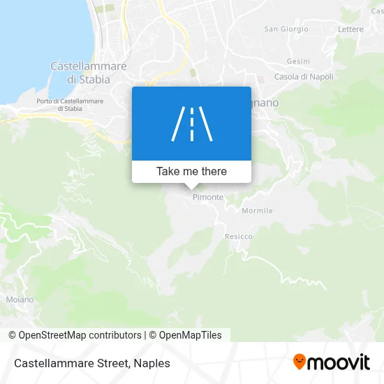 Castellammare Street map