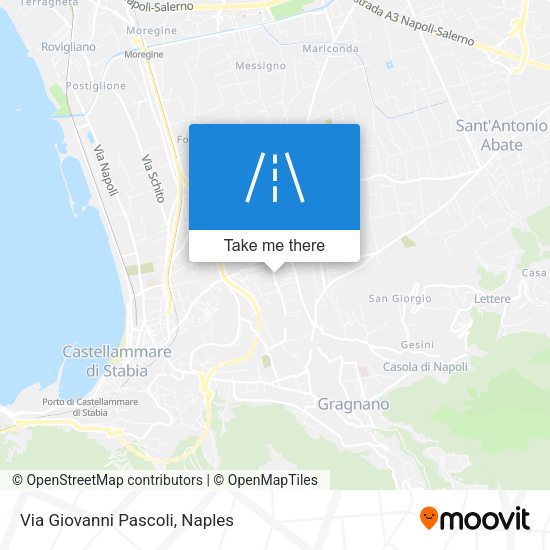Via Giovanni Pascoli map
