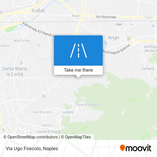 Via Ugo Foscolo map