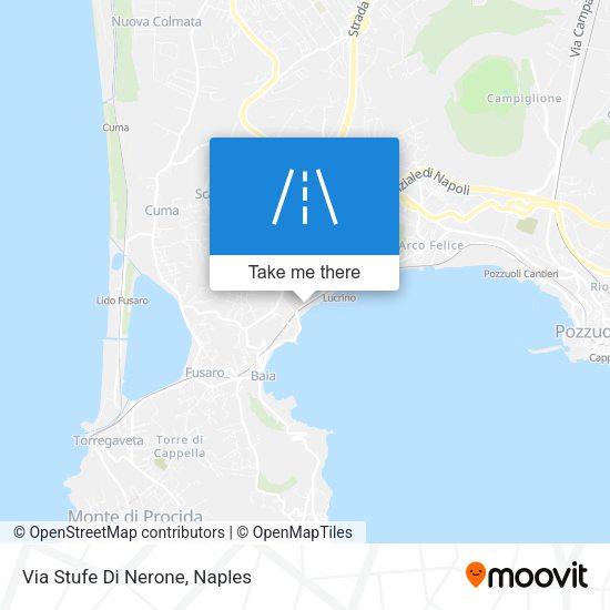 Via Stufe Di Nerone map