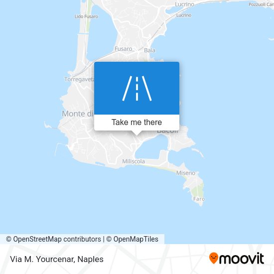 Via M. Yourcenar map