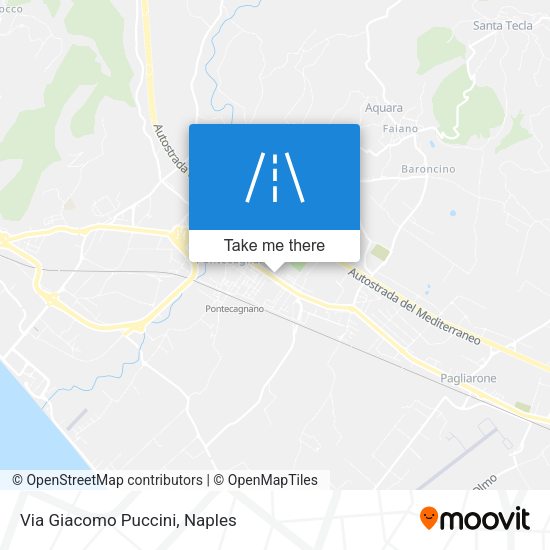 Via Giacomo Puccini map