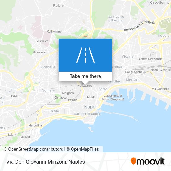 Via Don Giovanni Minzoni map