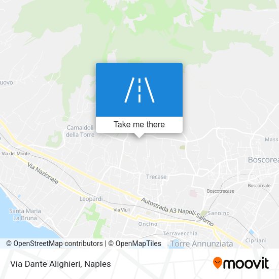 Via Dante Alighieri map