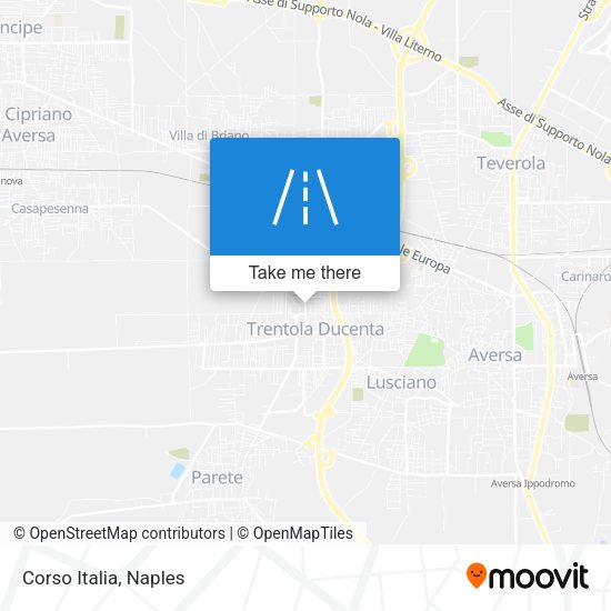Corso Italia map