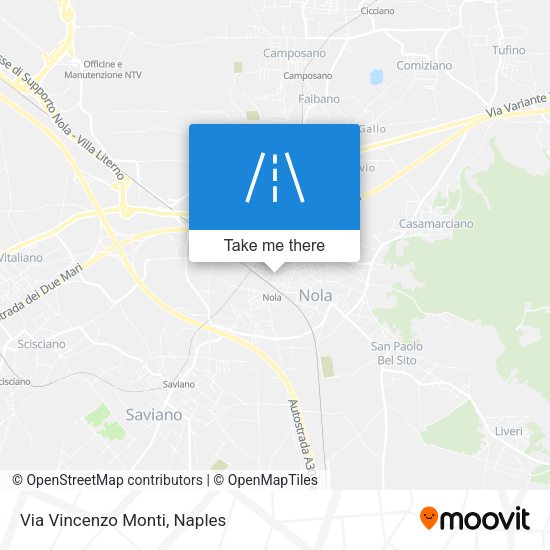 Via Vincenzo Monti map