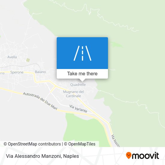 Via Alessandro Manzoni map