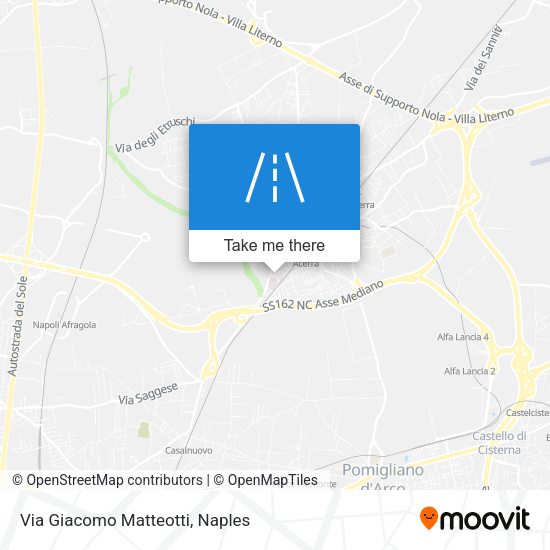 Via Giacomo Matteotti map