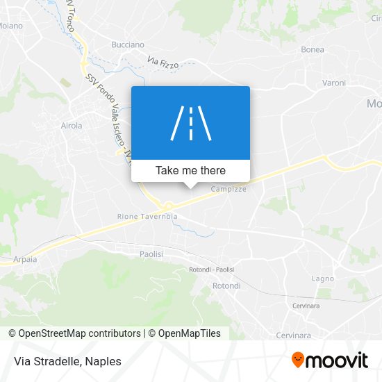Via Stradelle map