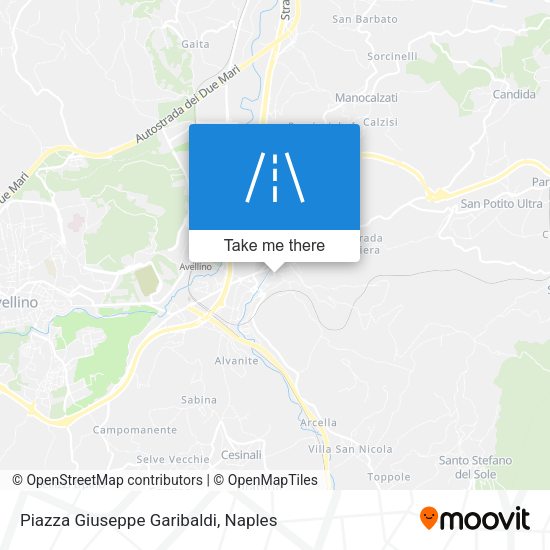 Piazza Giuseppe Garibaldi map